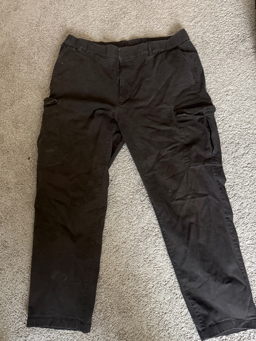 Goodfellow & Co Black Cargo Pants - Slim Utility Style